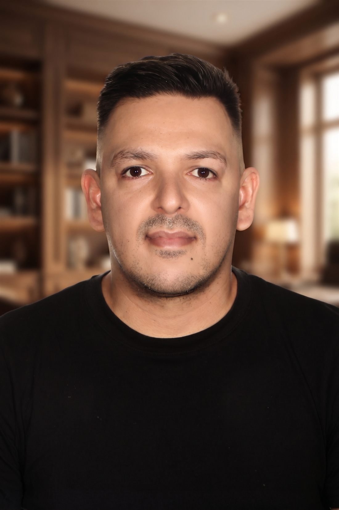 Orlando Taboada en un espacio de trabajo cálido